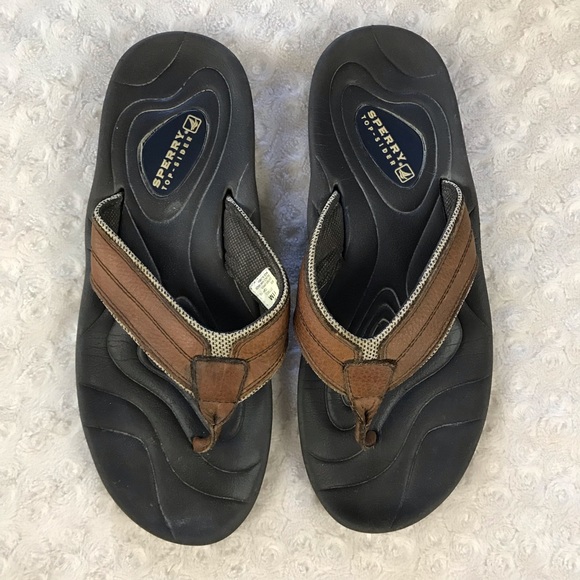 Sperry Other - Sperry Men’s Size 11 Leather Sandals Flip Flops